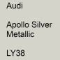 Preview: Audi, Apollo Silver Metallic, LY38.